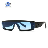 teenyoun new square sunglasses for women men brand designer one piece rectangle sun glasses uv400 oculos de so eyewear 2021