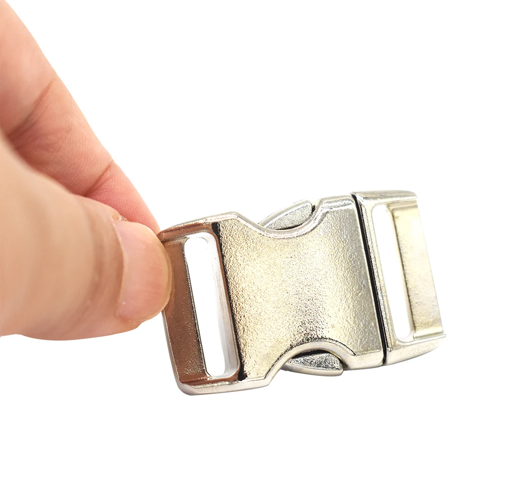 Металлическая пряжка из цинкового сплава двухсторонние быстросъемные пряжки