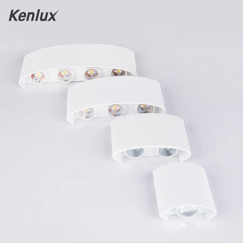 Триколор светодиодный настенный светильник s алюминиевый вверх и вниз ing