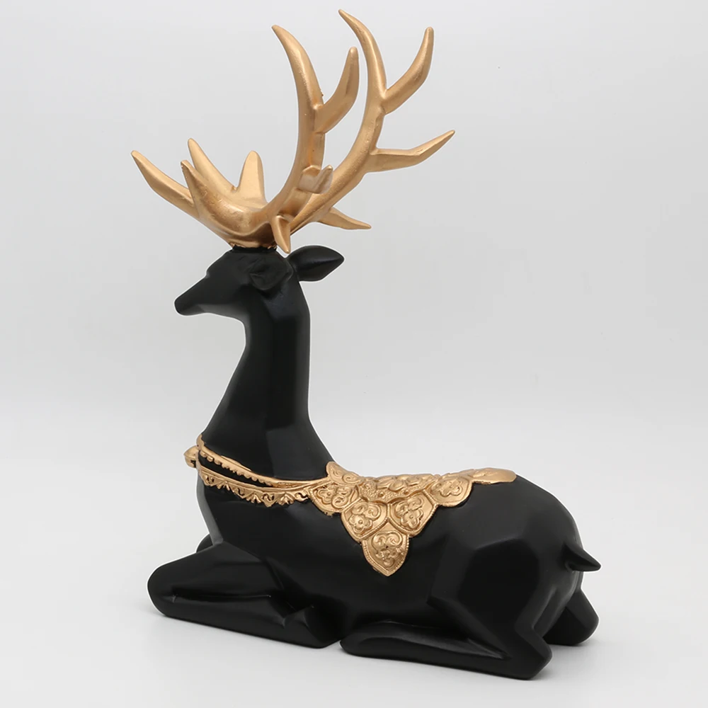Полимерная Статуэтка оленя стенд для хрустального стекла объектив шар 60 70 мм