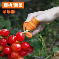 jrf home type garden thumb knife picking peppersvegetablesbeans agricultural iron nails finger picking tool special gloves