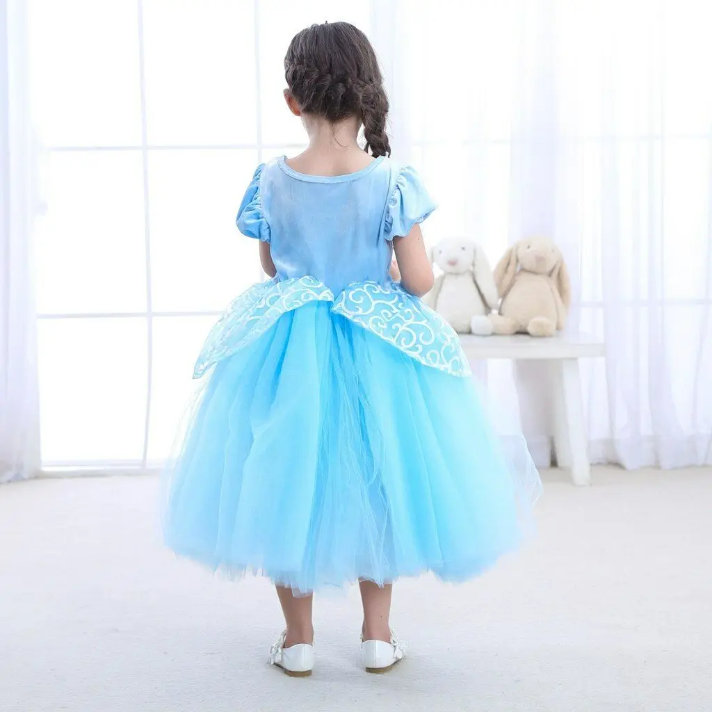 Золушка маскарадное платье для девочек вечерние ринки принцессы Аксессуары