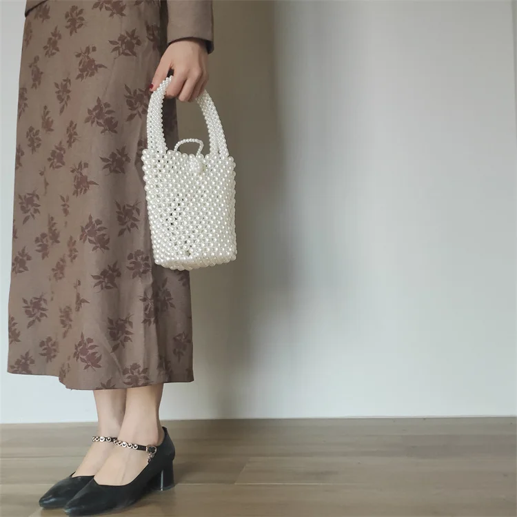 Женская вечерняя сумочка с жемчугом новый шикарный свадебный клатч бисером