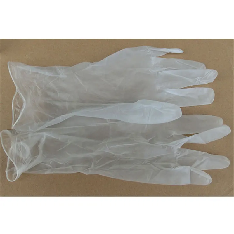 

10Pcs Disposable Trathin Food Home Cleaning Kitchen Restaurant BBQ Garden Rubber Transparent Protective Long PVC Work Gloves