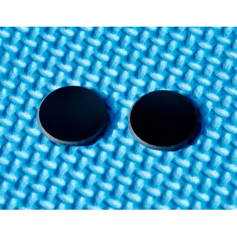 18mm Black Glass Filter Lens Pass 808nm-1064nm IR Lasers against 400nm-750nm | Stage Lighting Effect