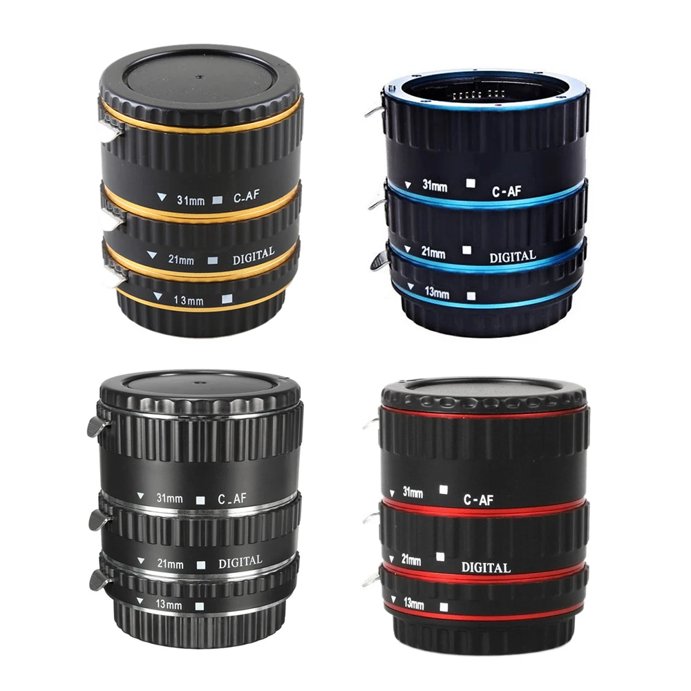 Удлинитель/Кольцо для макросъемки с автофокусом 13 мм 21 31 объектива Canon EOS EF