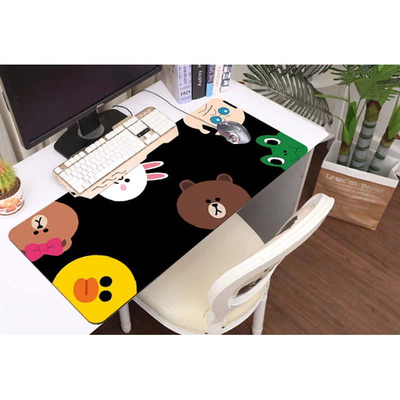 Водонепроницаемый коврик для клавиатуры 75 см * 30 большой офисный геймерский мыши