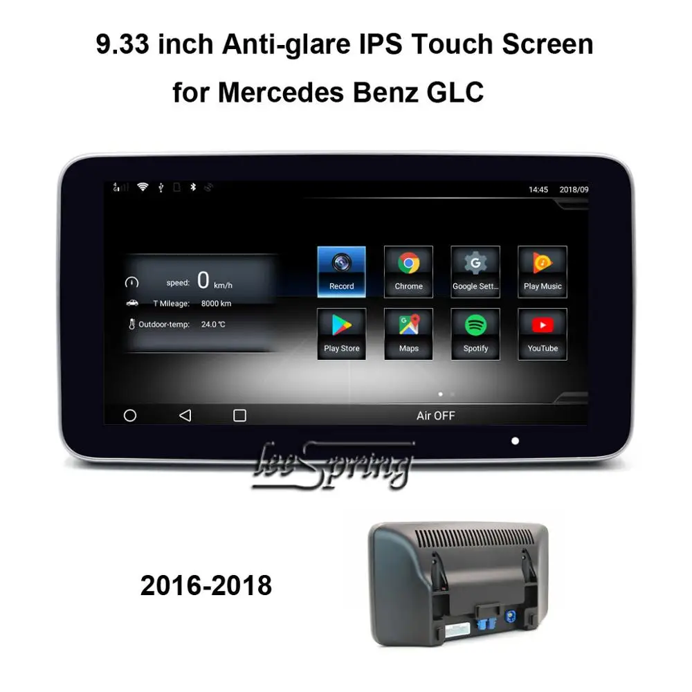 9 33 дюймовый автомобильный Android мультимедийный плеер для Mercedes Benz GLC 2016 2018