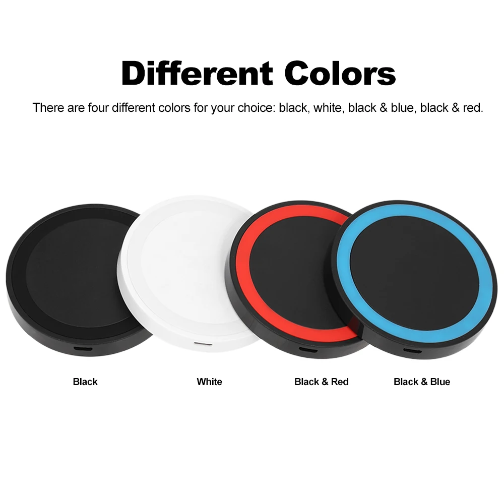 Беспроводное зарядное устройство Mini Qi беспроводная зарядная площадка