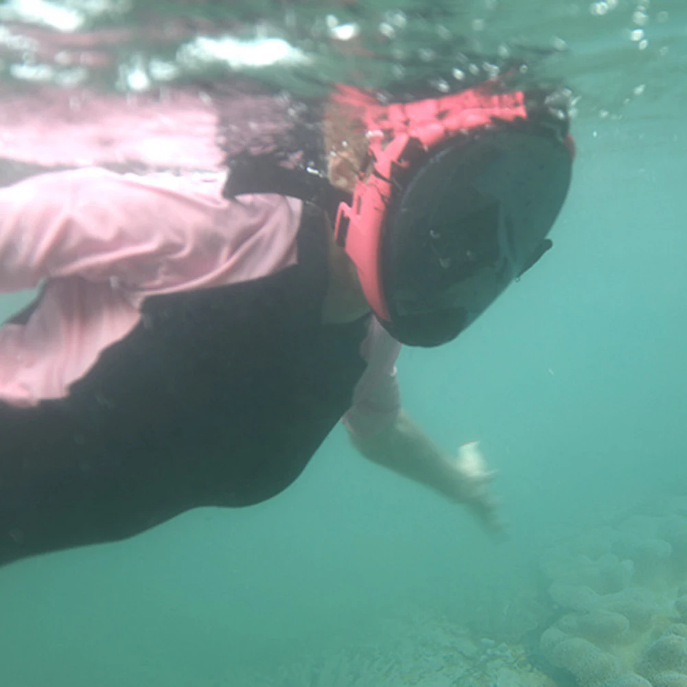 

Full Face Scuba Diving Mask Full Dry Anti Fog Underwater Snorkel Swimming Snorkeling Anti-Leak Respiratory Mask