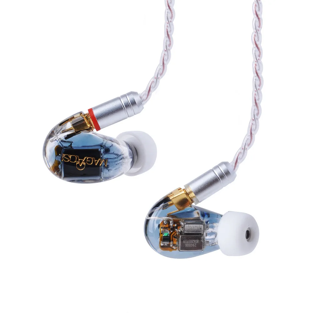 AK Magaosi K3-BA 3 сбалансированные арматурные гибридные наушники в ухо HIFI наушники с MMCX кабелем спортивные наушники с головным штекером DJ наушники для xiaomi