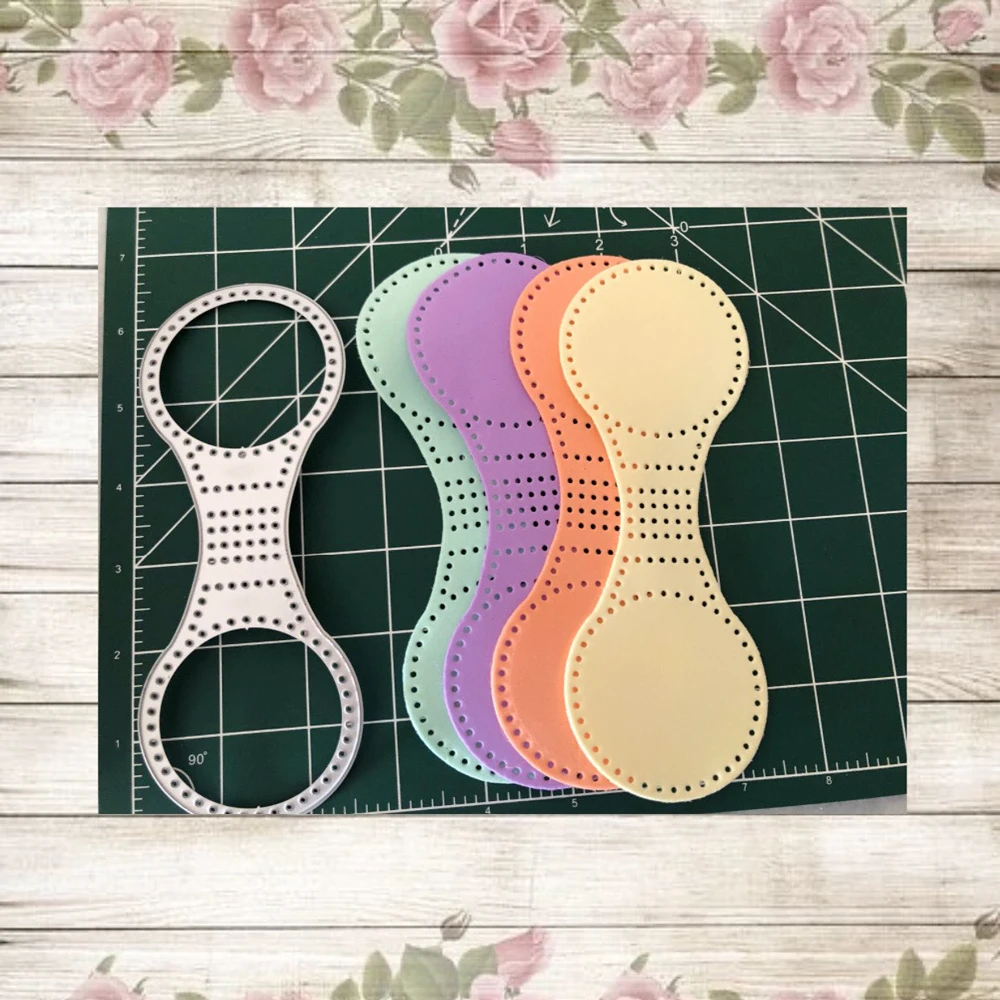 Набор металлических резаков для платья принцессы шаблон рукоделия резьбы печати