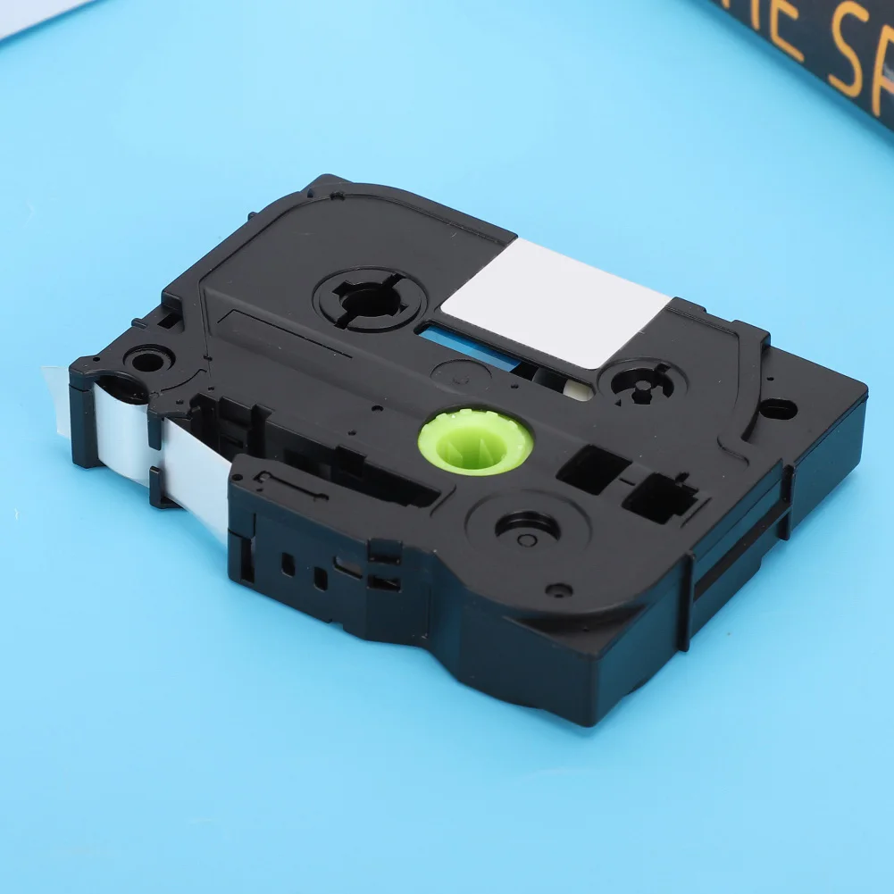 Лента для этикеток Brother совместимая с TZe белая на серебряной ленте 12 мм |