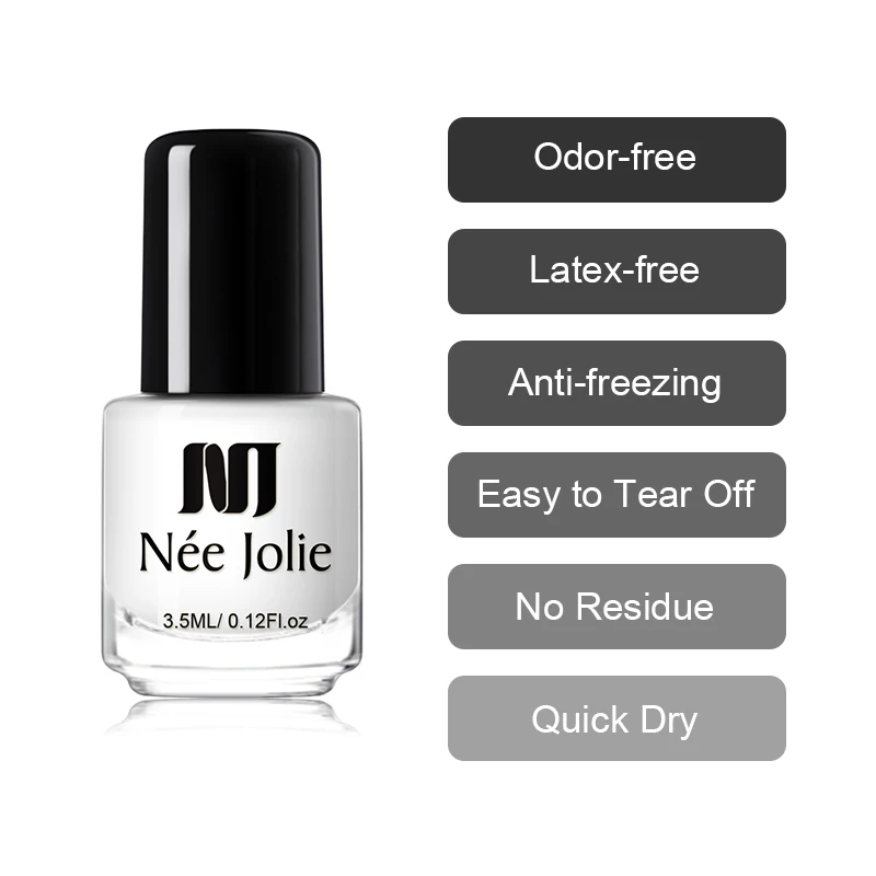 Лак для ногтей латексный без заказа 3 5 мл|nail art polish|liquid tapeliquid tape nail |