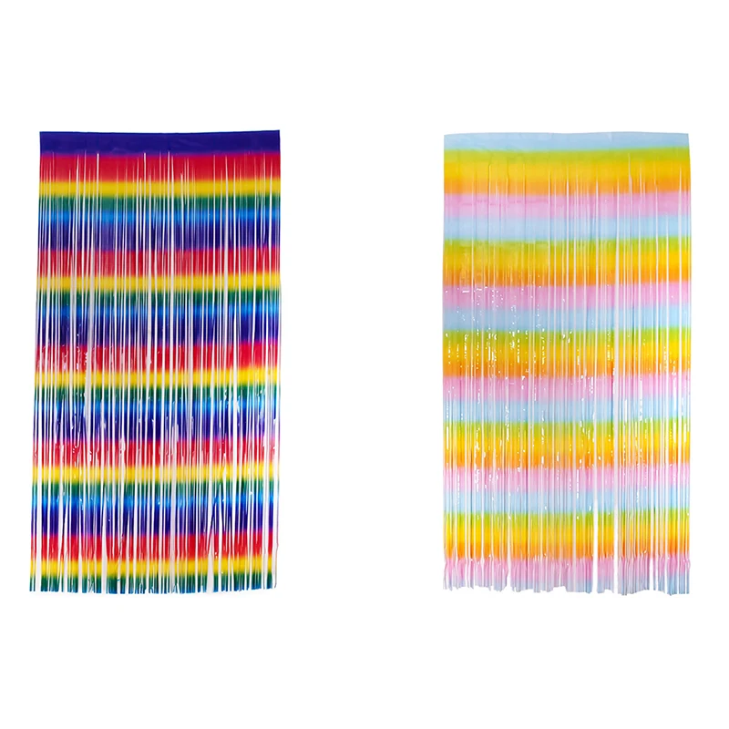 Цветной фон с бахромой в виде Макарон для свадебной вечеринки дня рождения