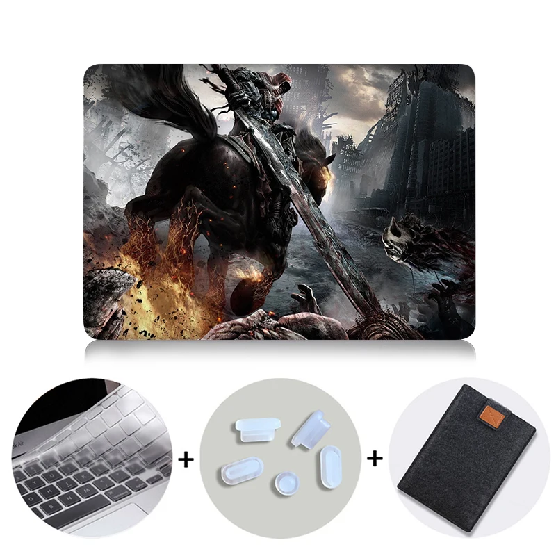 MTT чехол с принтом для Apple Macbook Pro retina 13 15 с сенсорной панелью для ноутбука mac book air 11 13,3 Новинка 12 дюймов жесткий чехол - Цвет: MB10