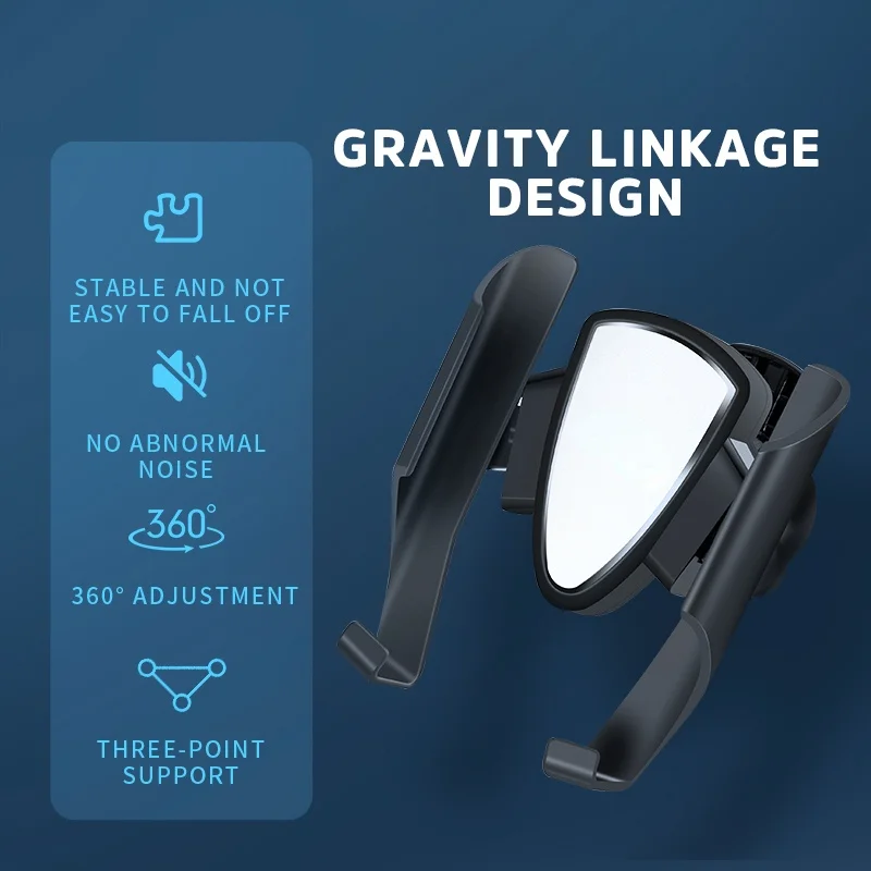 universal gravity car gps air vent phone holder for iphone 11 12 pro max samsung s10 huawei p40 xiaomi 10 pro car phone holder free global shipping