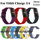 Ремешок силиконовый для смарт-часов Fitbit Charge 3 Charge 4