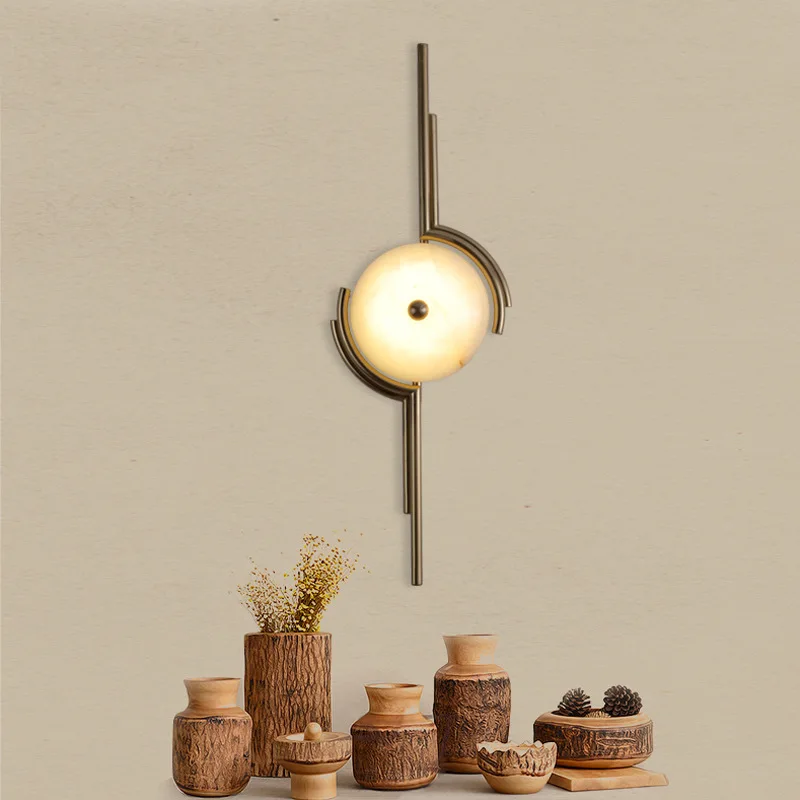 Новый пост современный персональный Мраморный Светильник роскошное искусство