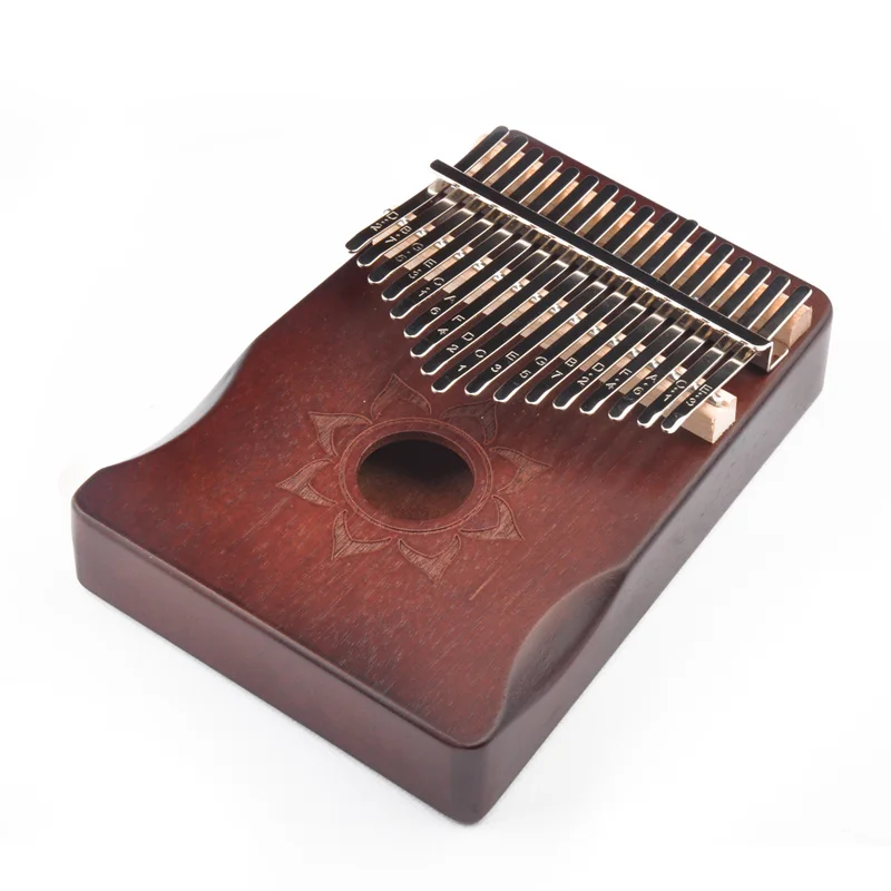 17 клавиш Kalimba большой пианино красное дерево Mbira инструмент для тела лучшее
