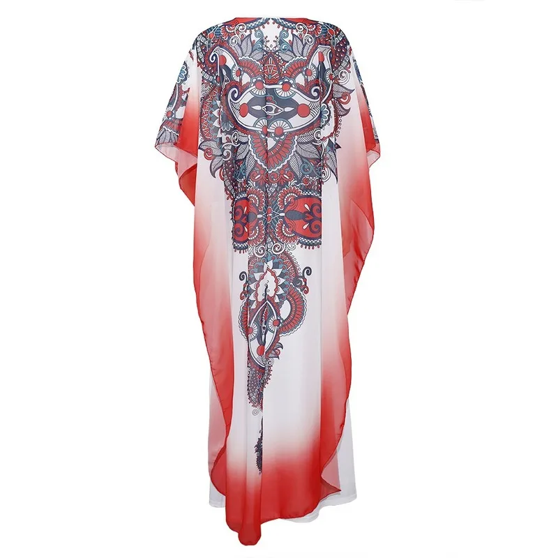 

Women African Traditional Clothes Trumpt Sleeve African Woman Dress 2020 Cloak Dresses Africa Womens Clothing Party Evening