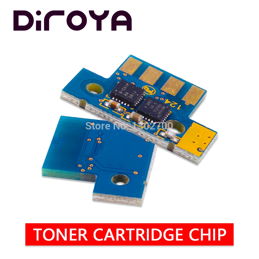4K/3K 80C2HK0 808HK 802HC 801HM Y чип картриджа с тонером для Lexmark CX410 CX510 CX410dte CX410de CX510dthe CX510dhe CX 410