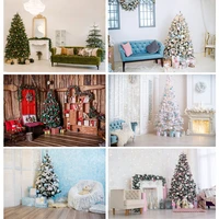 christmas theme photography background christmas tree fireplace children portrait backdrops for photo studio props 21522dhy 27