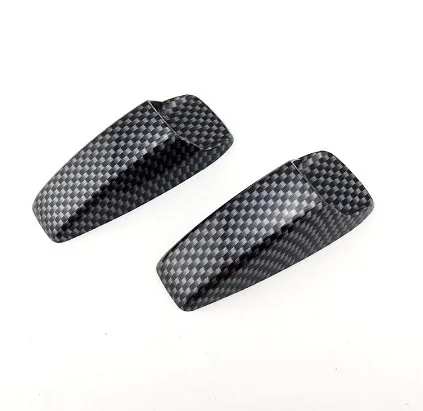 Глянцевая черная хромированная крышка из углеродного волокна ABS для капота