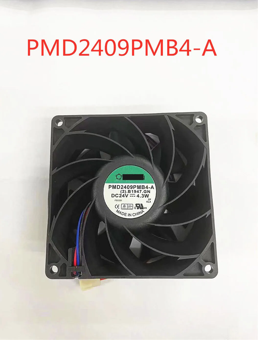 

for SUNON PMD2409PMB4-A Server Cooling Cooling Fan DC 24V 4.3W 92x92x38mm 3-wire