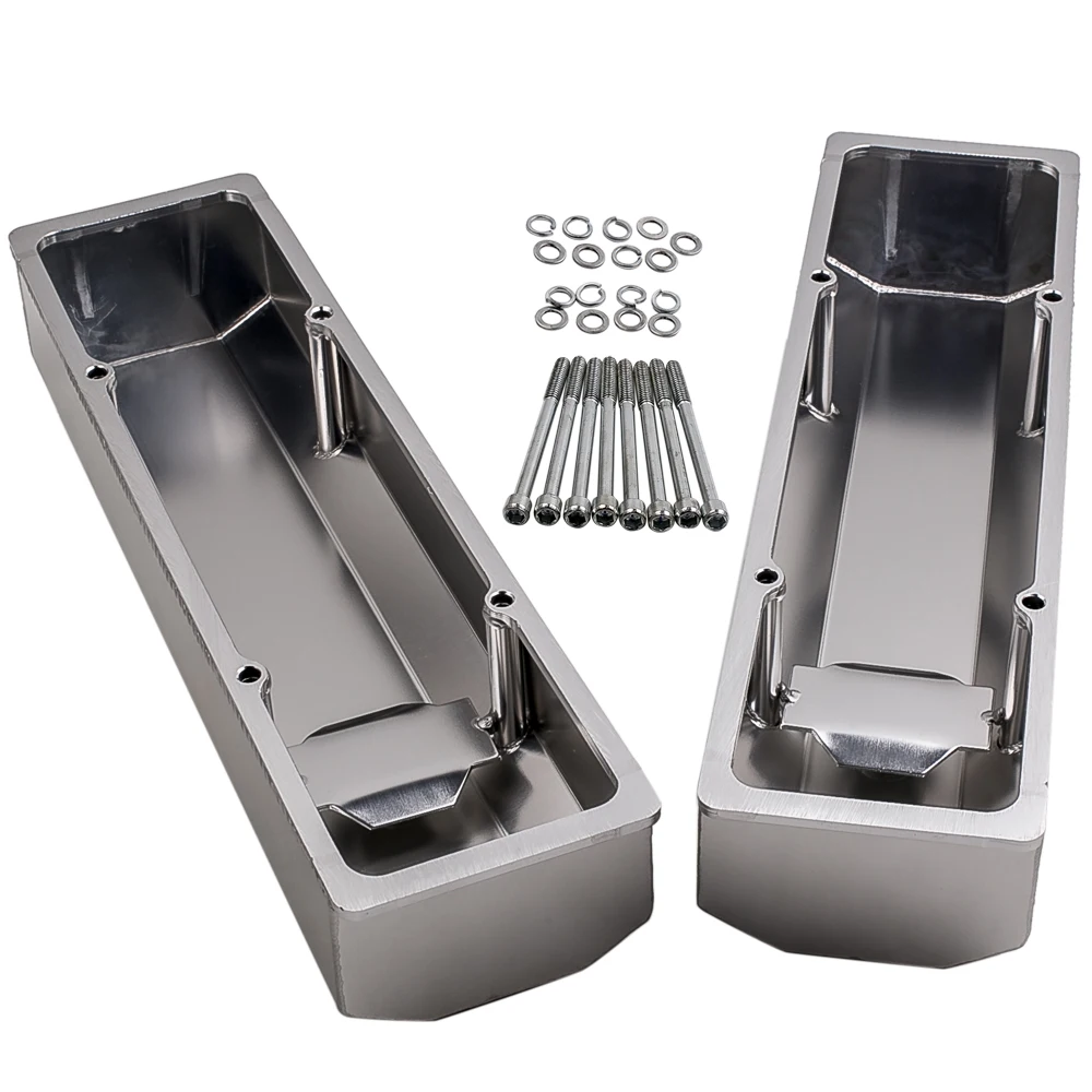 

Клапанные крышки для малого блока Chevy SBC 350, 400, 283, 327, алюминий 58-86