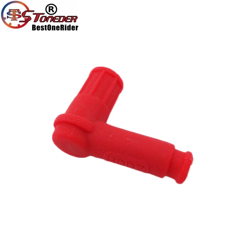 Красная свеча зажигания STONEDER крышка для 50 куб. См 70 90 110 125 140 150 160 квадроцикл багги