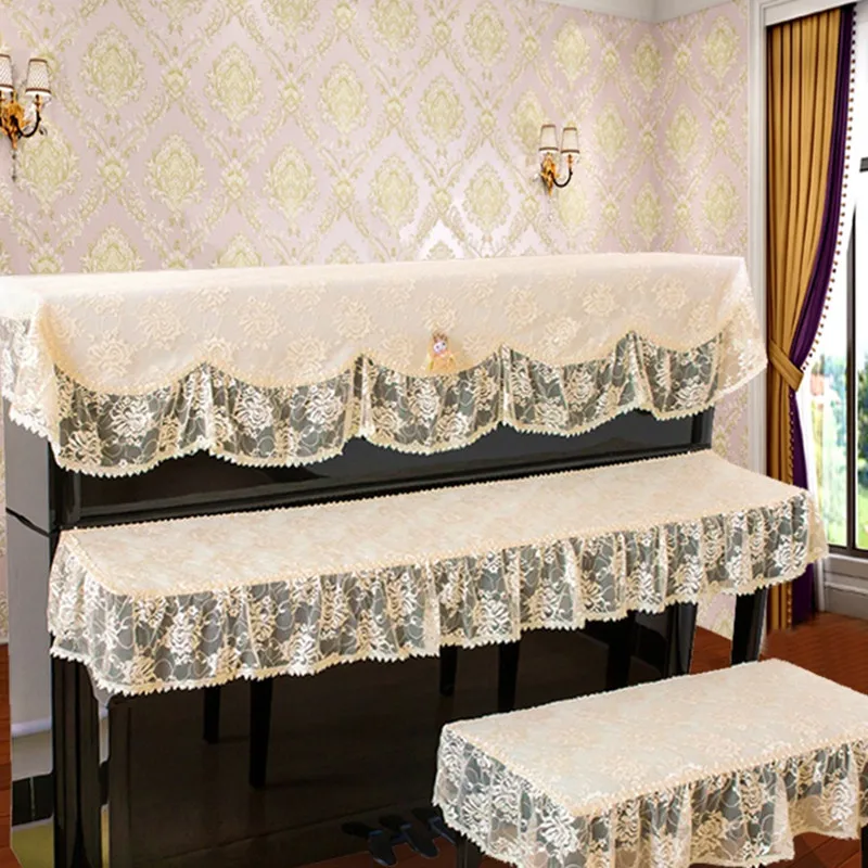 Кружевной пылезащитный чехол в Корейском стиле для пианино получехол клавиатуры