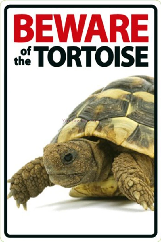 Остерегайтесь цыплят кролик черепаха фермы олова металла пластины со знаками