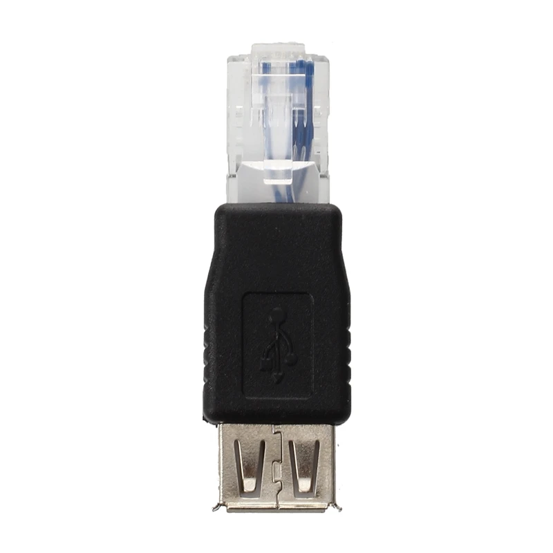 

Female USB to Male RJ45 8P8C Adaptor Connector