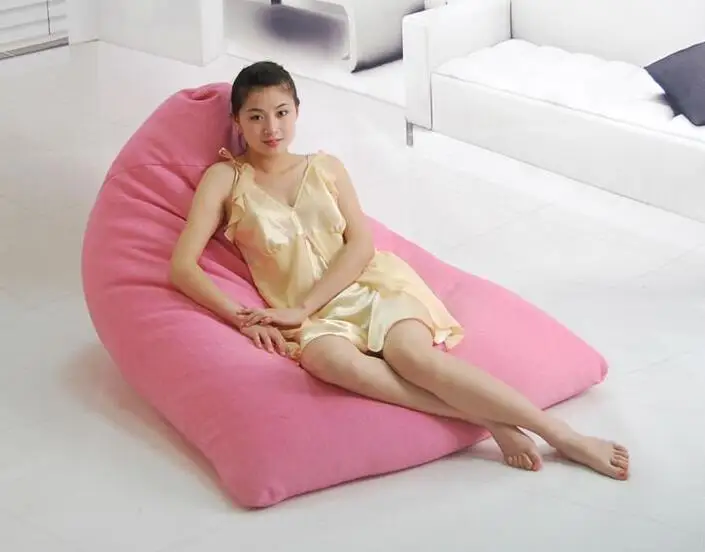 Большой роскошный уличный водонепроницаемый стул в форме бобов для полных! |