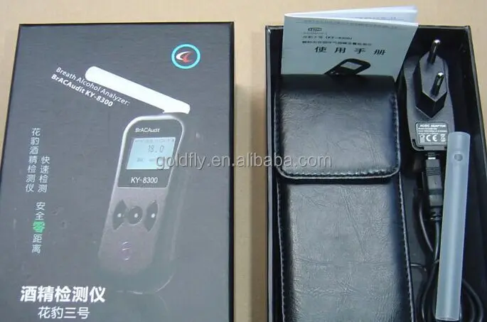 

Leopard 3 type alcohol detector electrochemical civil Alcohol Tester GF-KY-8300