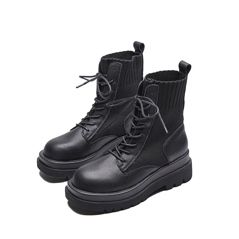 

2020 new breathable short boots can match the same boots women autumn British boots children's ins trend