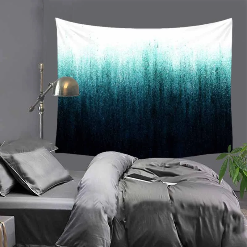 Картина маслом горный гобелен Абстрактная Геометрия Многофункциональный