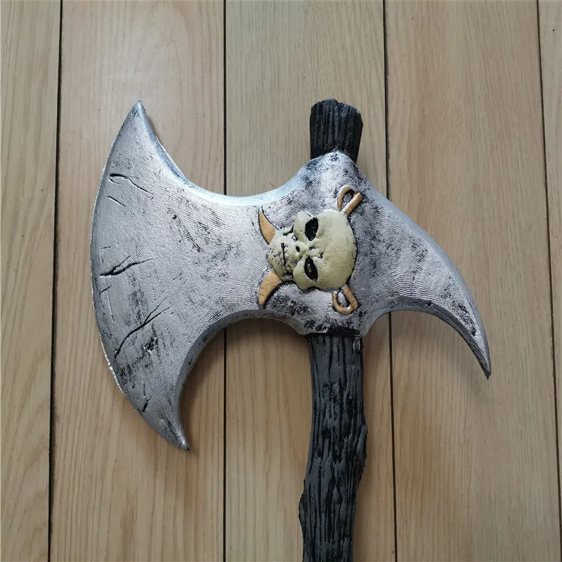 Косплей фильм игра Аниме череп пират топор реквизит оружие ролевые игры 65 см PU