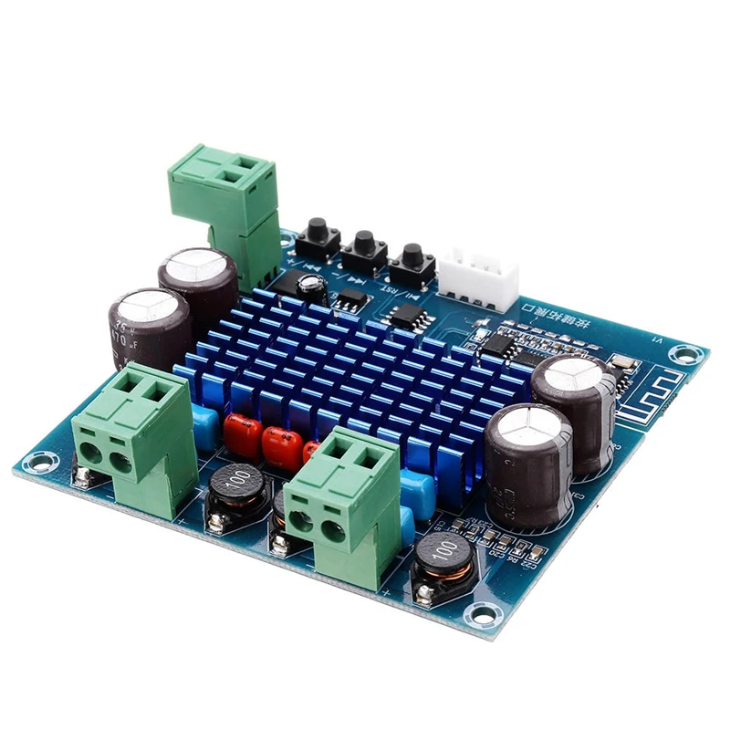 XH A308 беспроводной Bluetooth 5 0 TPA3116D2 цифровой усилитель мощности плата 2X50W стерео o 12V 24V