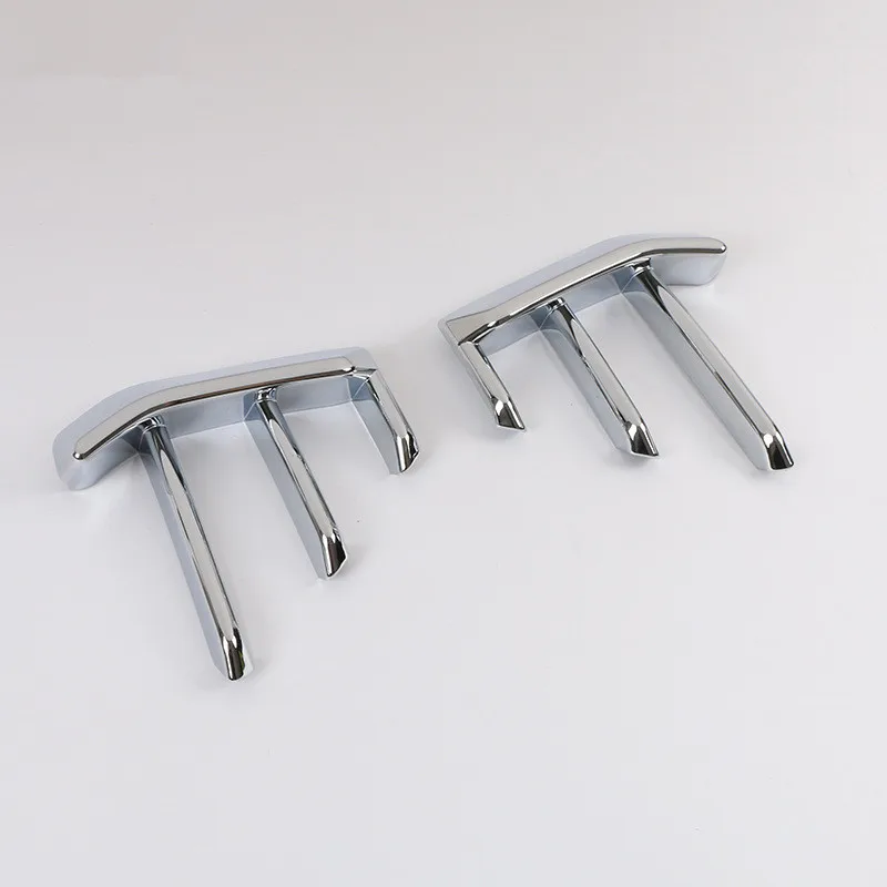 Car Styling Front Fog Lamp Frame Decoration Cover Trim Stickers 2Pcs For Audi Q3 ABS Auto Exterior Accessories Modified
