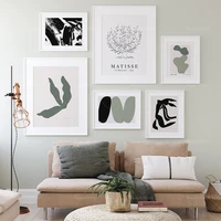 matisse prints sage green exhibition gallery wall abstract art hans alp modern gallery wall decoration canvas print poster