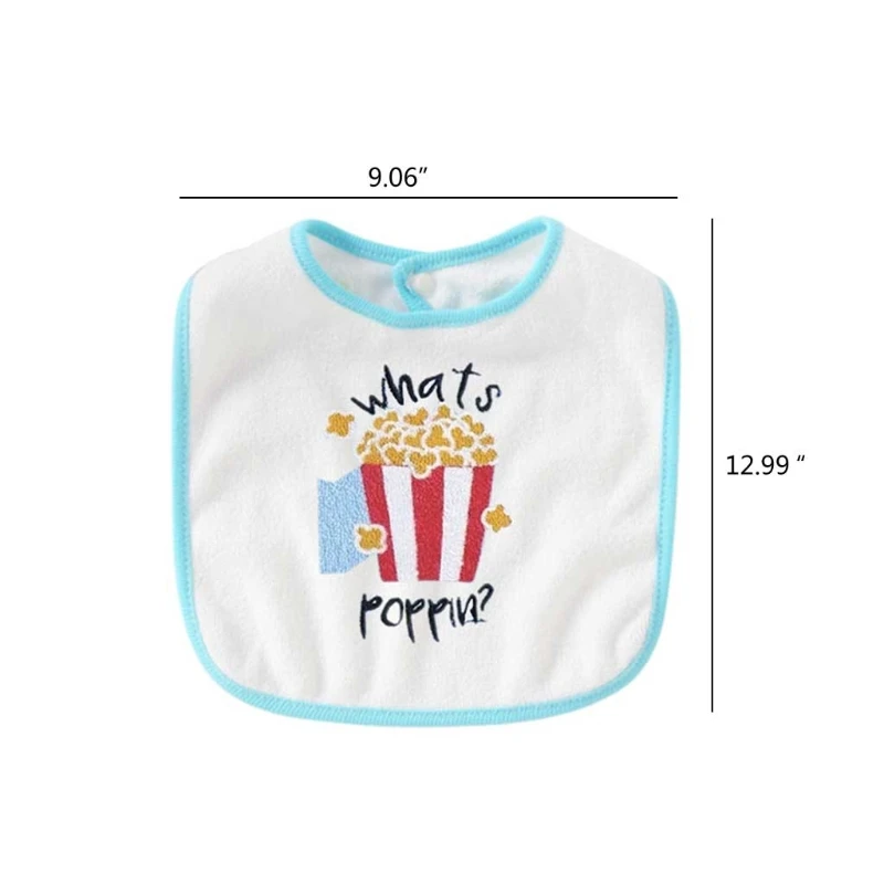 

Baby Soft Cotton Bibs Bandana Water Absorb Saliva Towel Burp Cloths Newborn Infant Feeding Apron for Boys Girls Gifts
