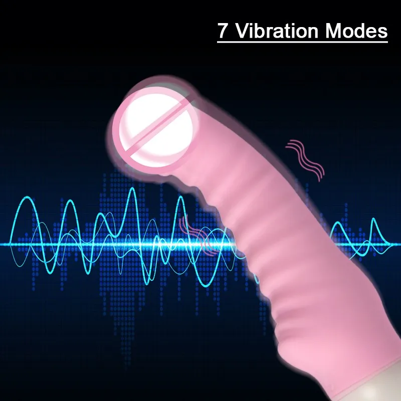 7 режимов вибратор для точки G секс-игрушки женщин Стимуляция клитора Вагинальный