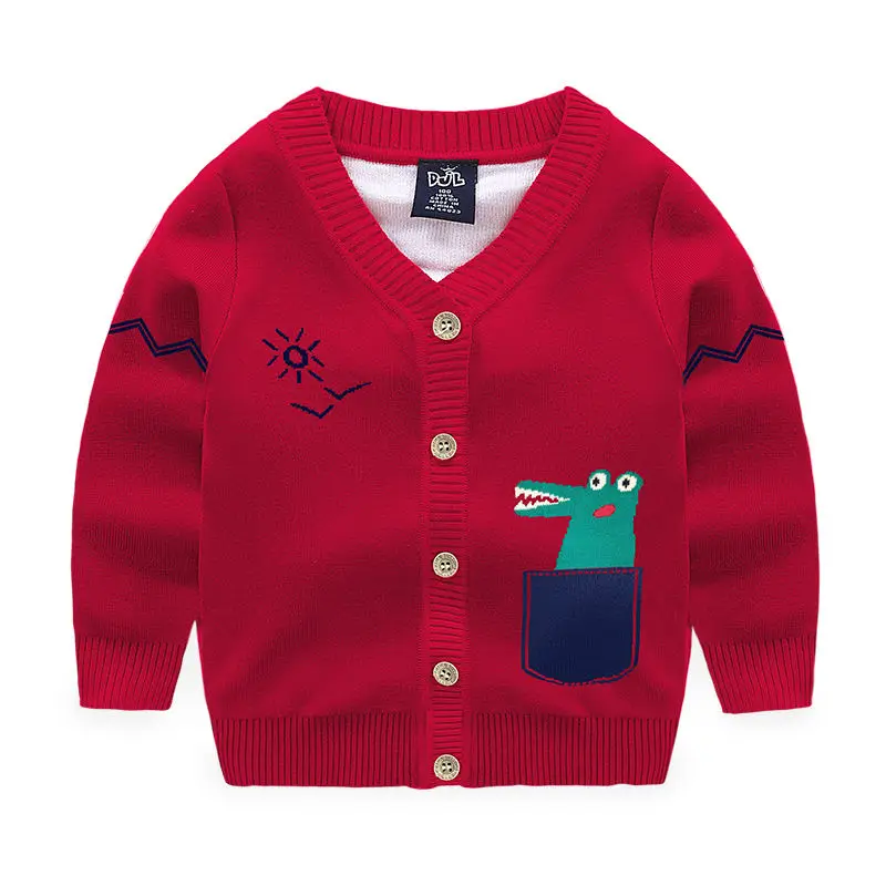 Детская весенняя одежда хлопковый свитер новинка 2019 вязаный для маленьких