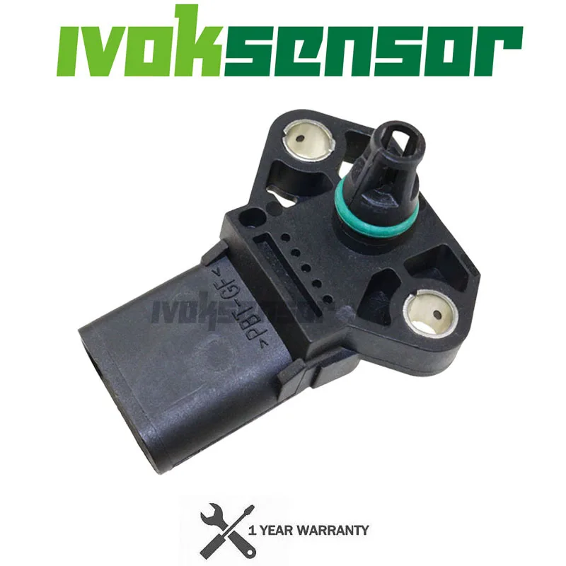 

2.5 Bar MAP Sensor For Seat Alhambra Altea Cordoba Ibiza Leon Toledo SKODA FABIA OCTAVIA 1.4 1.8 1.9 TDI 038906051B 03G906051D