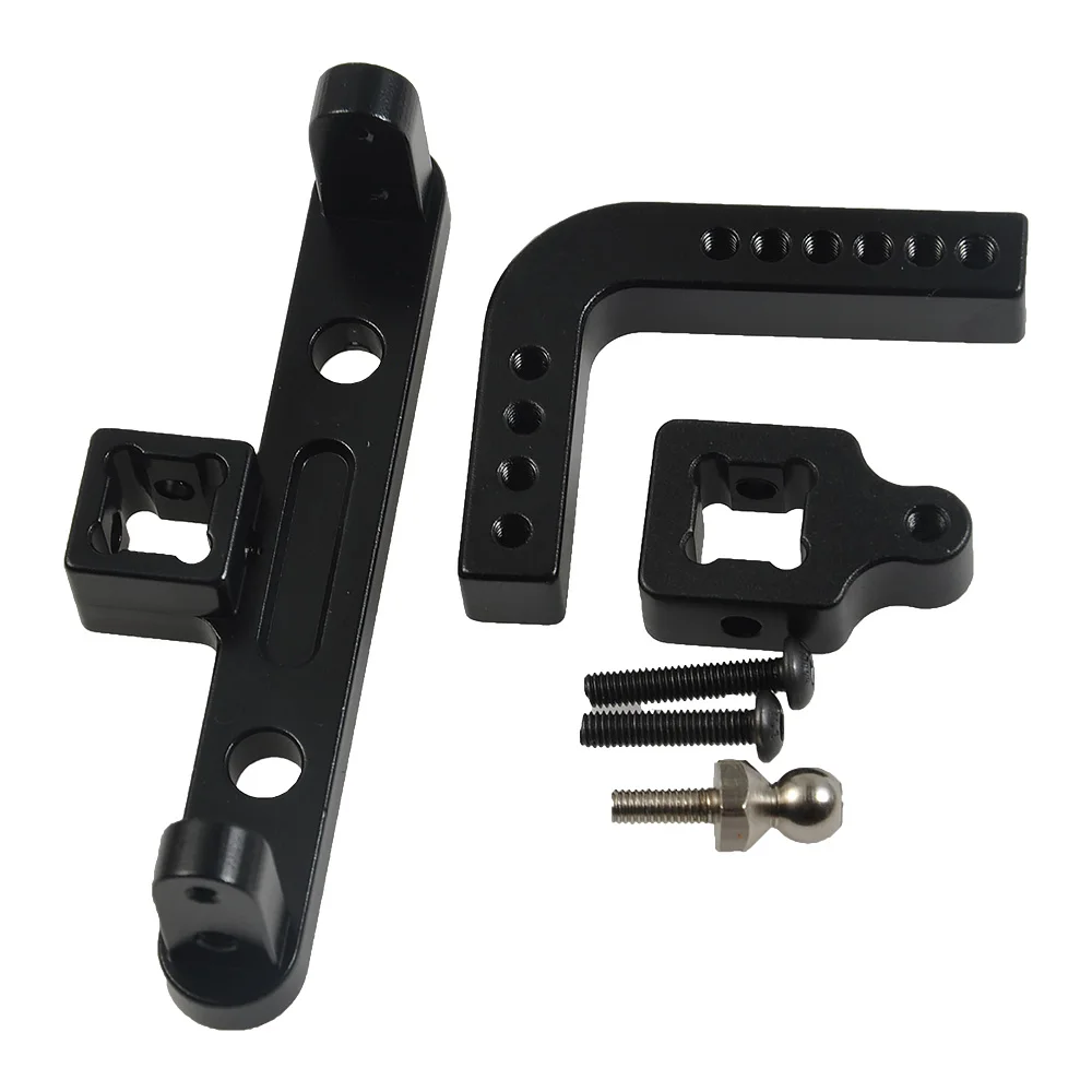 Крючок для прицепа AXSPEED из алюминиевого сплава крюк-скоба 1/10 RC Rock Crawler Car Axial SCX10 II