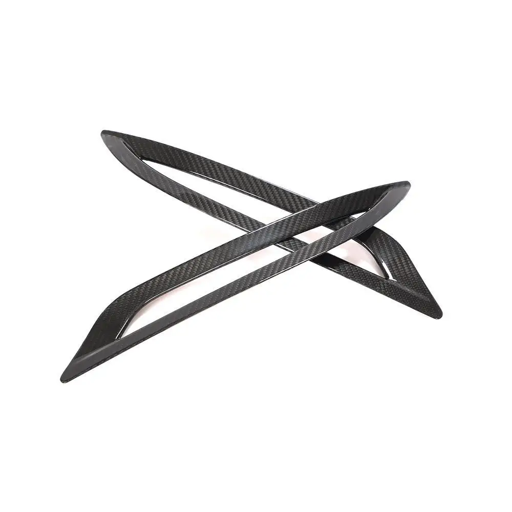 

Suitable For Tesla 16-20 Model 3 Rear Bumper Reflector Carbon Fiber Decorative Frame Car Exterior Modification