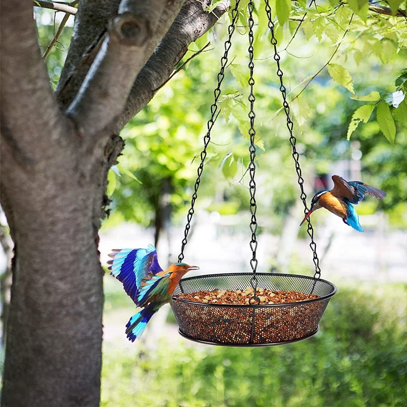 

Hanging Bird Feeding Tray, Bird Feeder Hanging Tray, Used for Bird Feeder, Outdoor Courtyard Garden Decoration