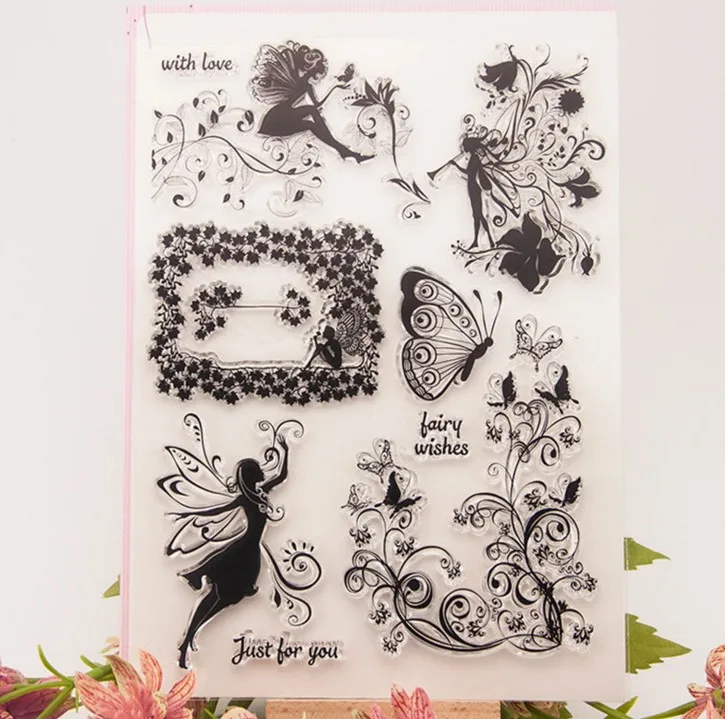 1 шт. Угол бабочки прозрачный марки уплотнения набор сделай сам для Скрапбукинг